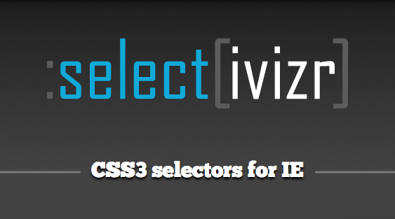 CSS3 selectors for IE